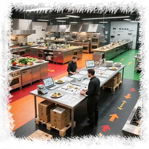 MUTFAK DÜZENİ VE ÜRETİM AKIŞI